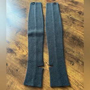 UnderArmour Gray Knit Leg Warmers